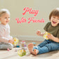 Flower toast Taba Squishy