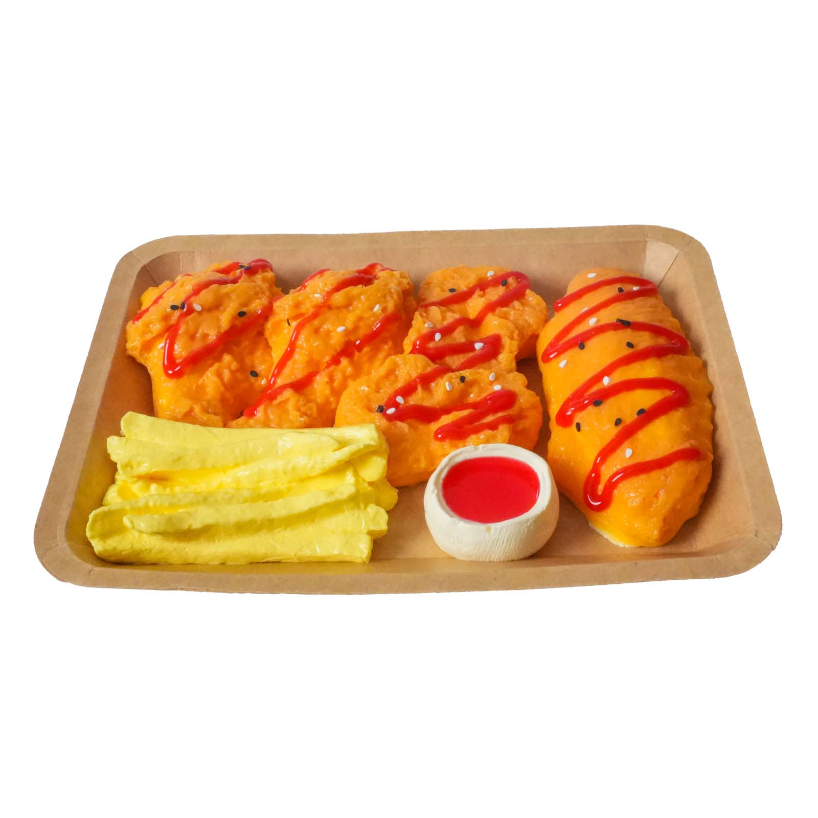 Fried Chicken Platter Taba Squishy