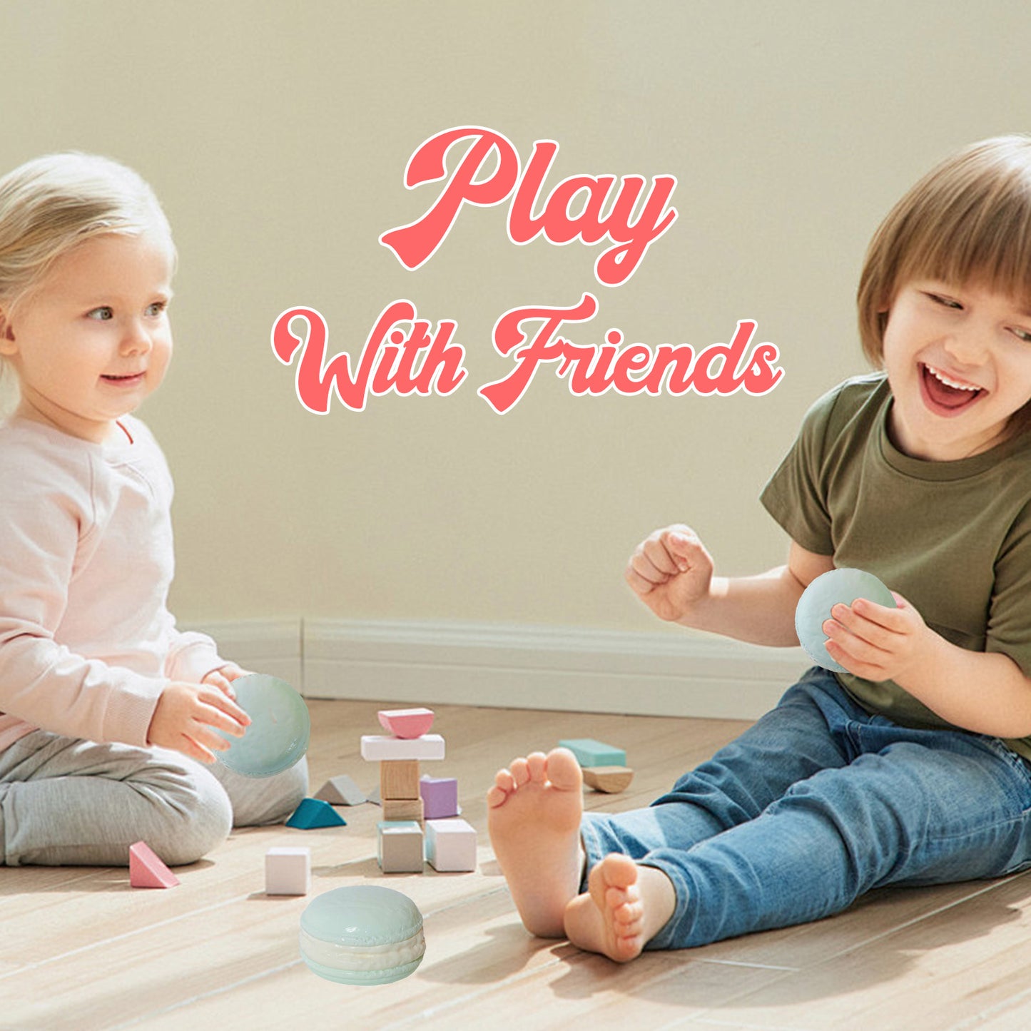 Mint Macaron Taba Squishy