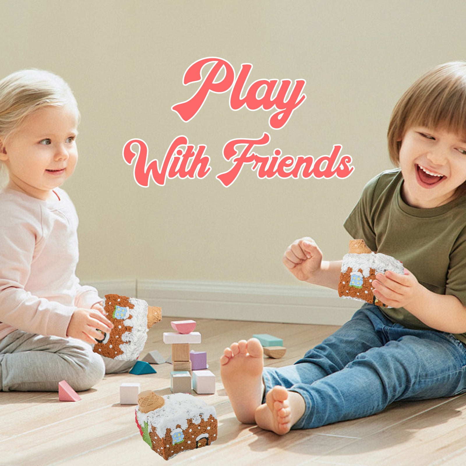 Snow House Toast Taba Squishy