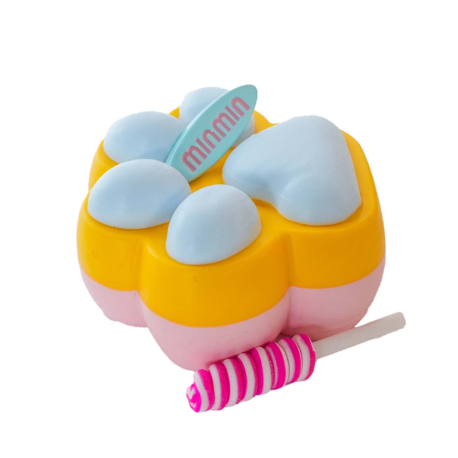 Pink-blue Paws Taba Squishy