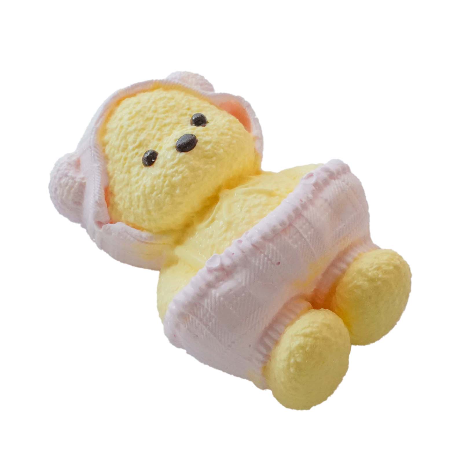 creamy yellow bear Taba Squishy