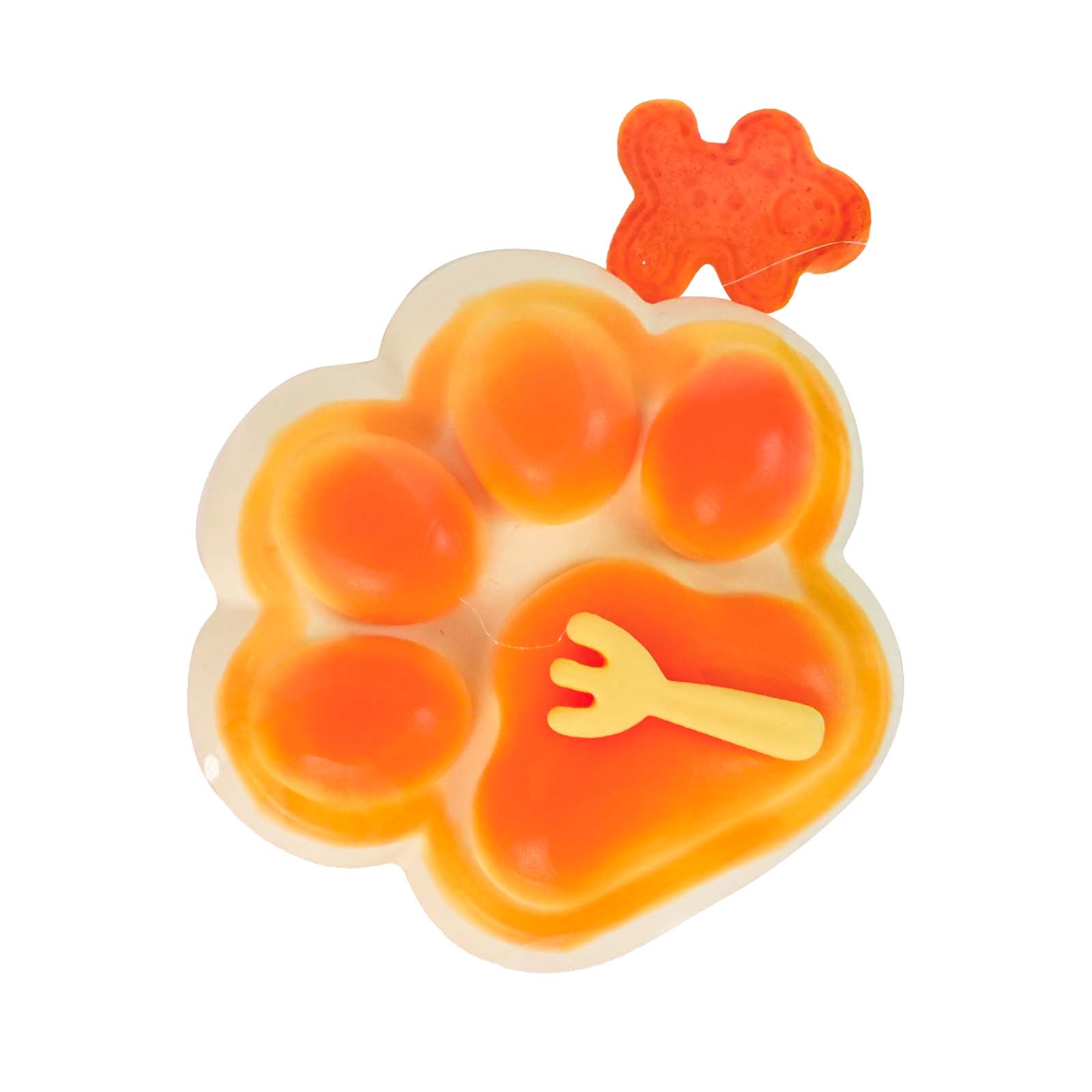 Caramel colored cat paws Taba Squishy