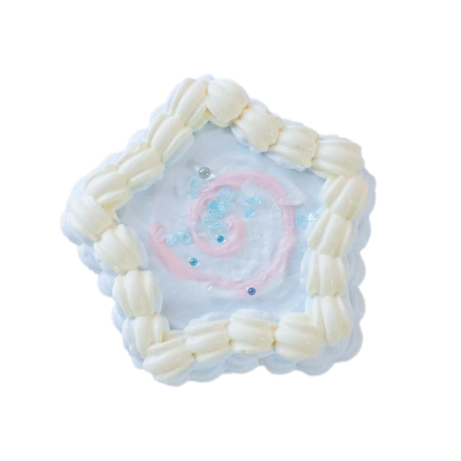Creamy Star cake Taba Squishy