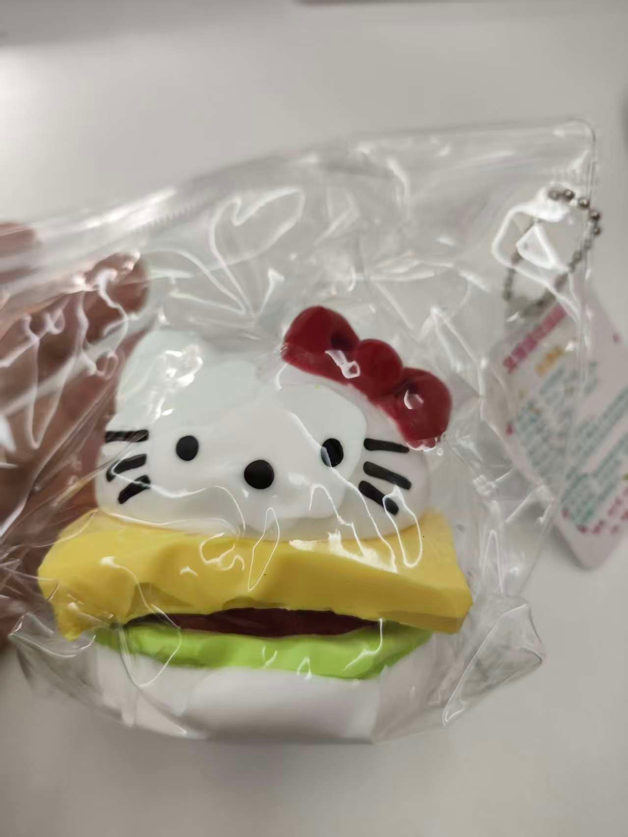 KT small Burger Taba Squishy