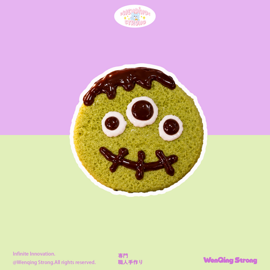 [Wenqing Strong]Frankie Monster Cake Taba Squishy a stress-relief toy