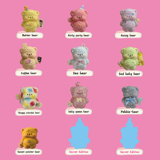 Bear Taba Squishy blind box