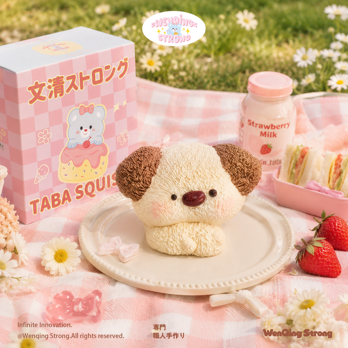 [WenQing Strong]TANNED GOLDIE[No returns or exchanges after opening] taba squishy Toy