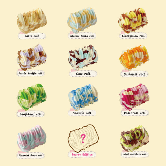 Cream Roll Taba Squishy blind box