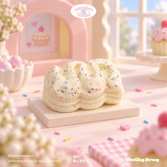 [Wenqing Strong]Snowfluff Cream【Light Cream】 Taba squishy