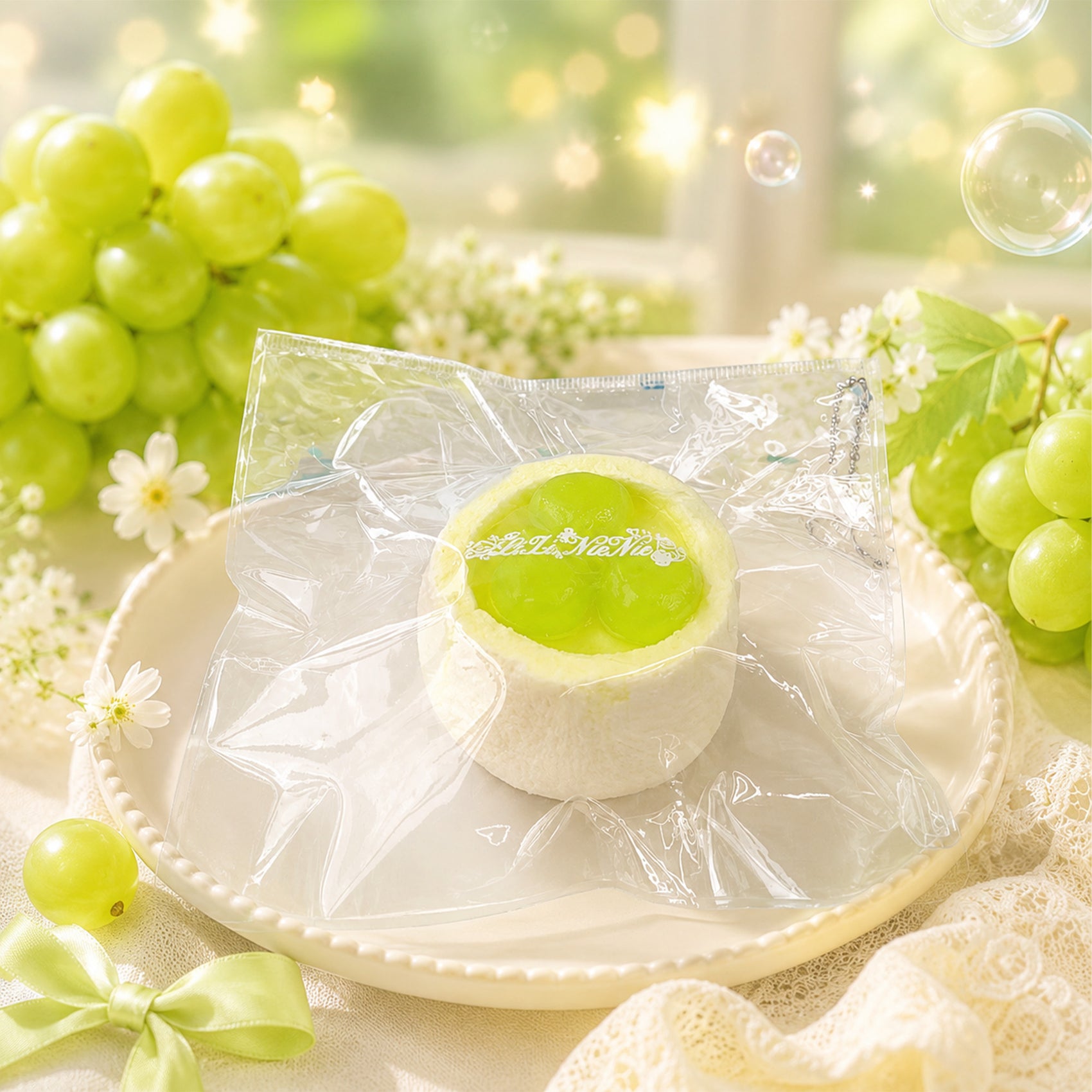[Wenqing Strong]Muscat grape short cake [No returns or exchanges once opened] Taba squishy