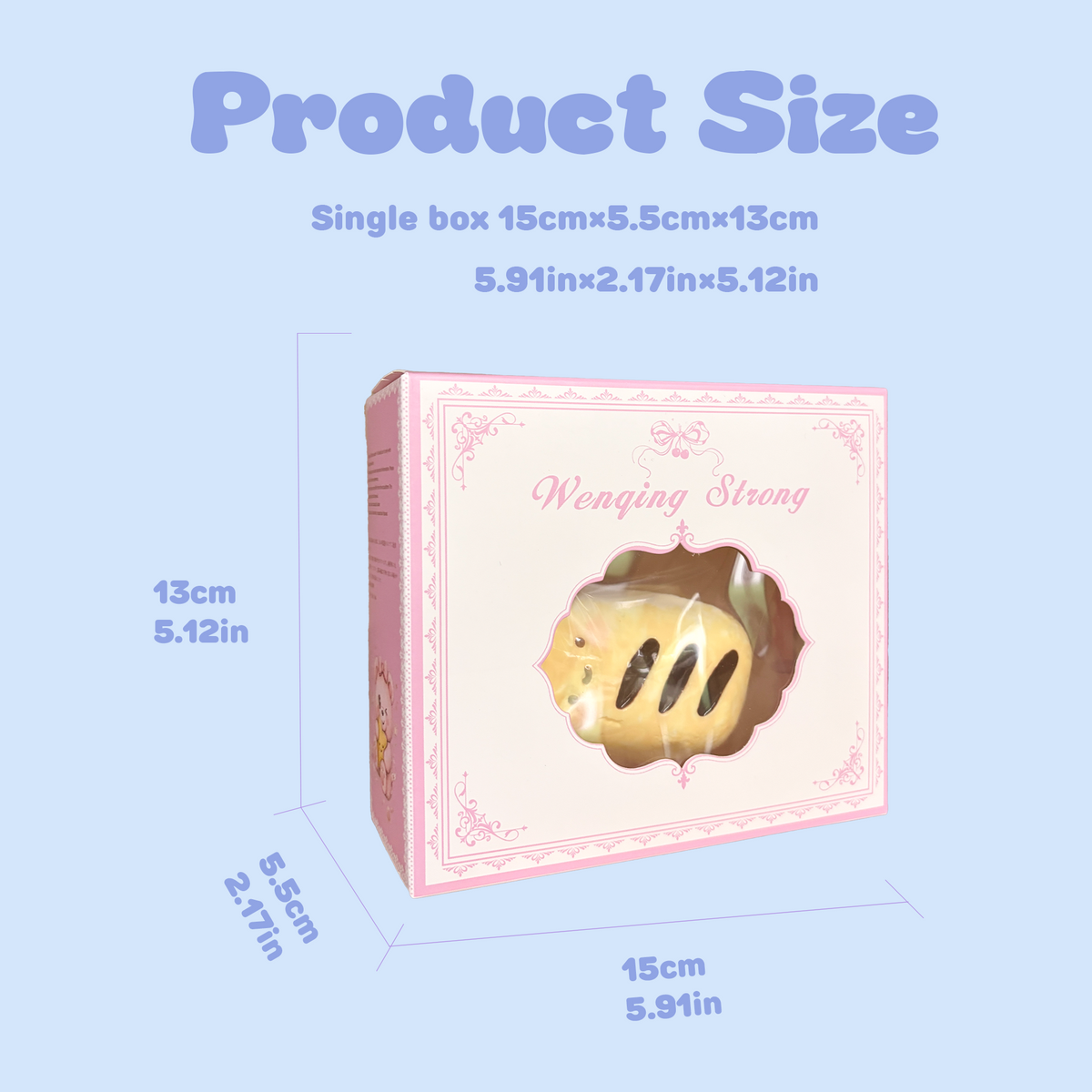 [WenQing Strong]Bread chef  [No returns or exchanges after opening] taba squishy Toy