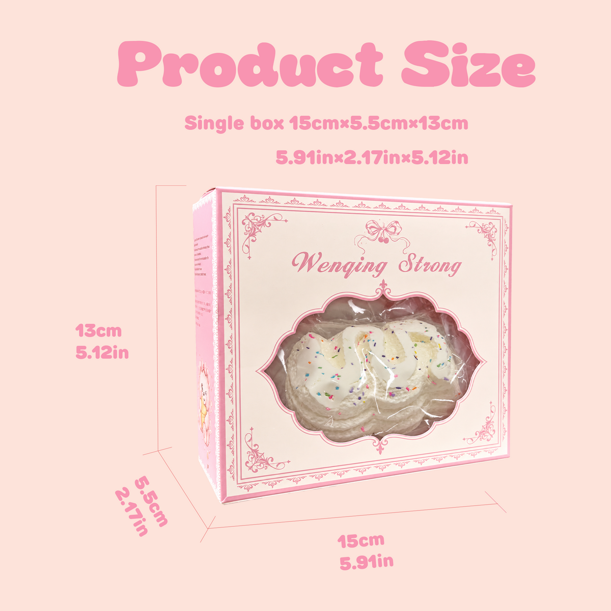 [Wenqing Strong]Snowfluff Cream【Light Cream】 Taba squishy