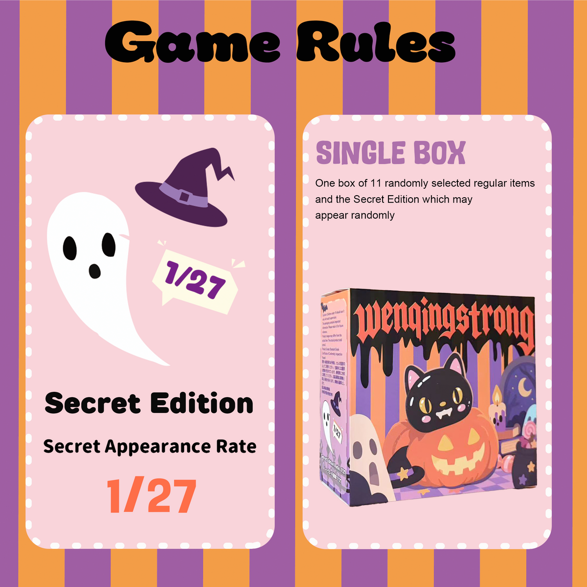 [WenQing Strong] Spooky Baby Gang 【Yogurt 】 [No returns or exchanges since opened] .taba squishy -blind boxes