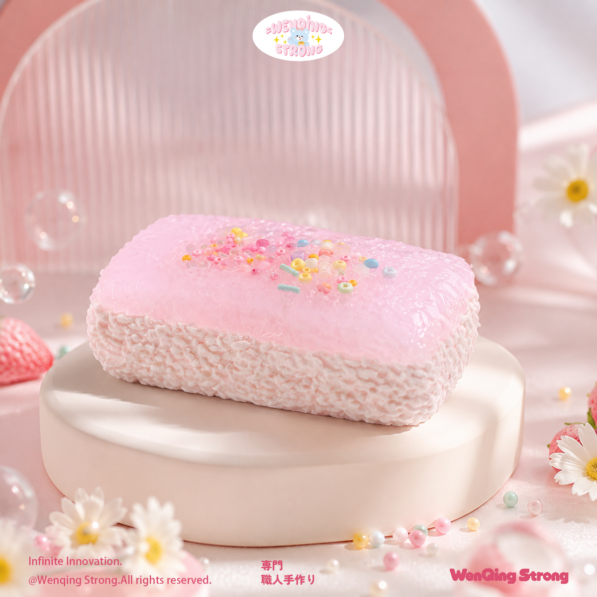 [WenQing Strong]candy mochi bar[No returns or exchanges after opening] taba squishy Toy