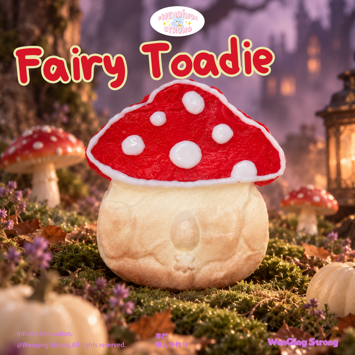 [Wenqing Strong]Fairy Toadie Taba squishy a stress-relief toy