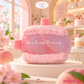 [Wenqing Strong]-Peach sandwich[yogurt] Taba squishy