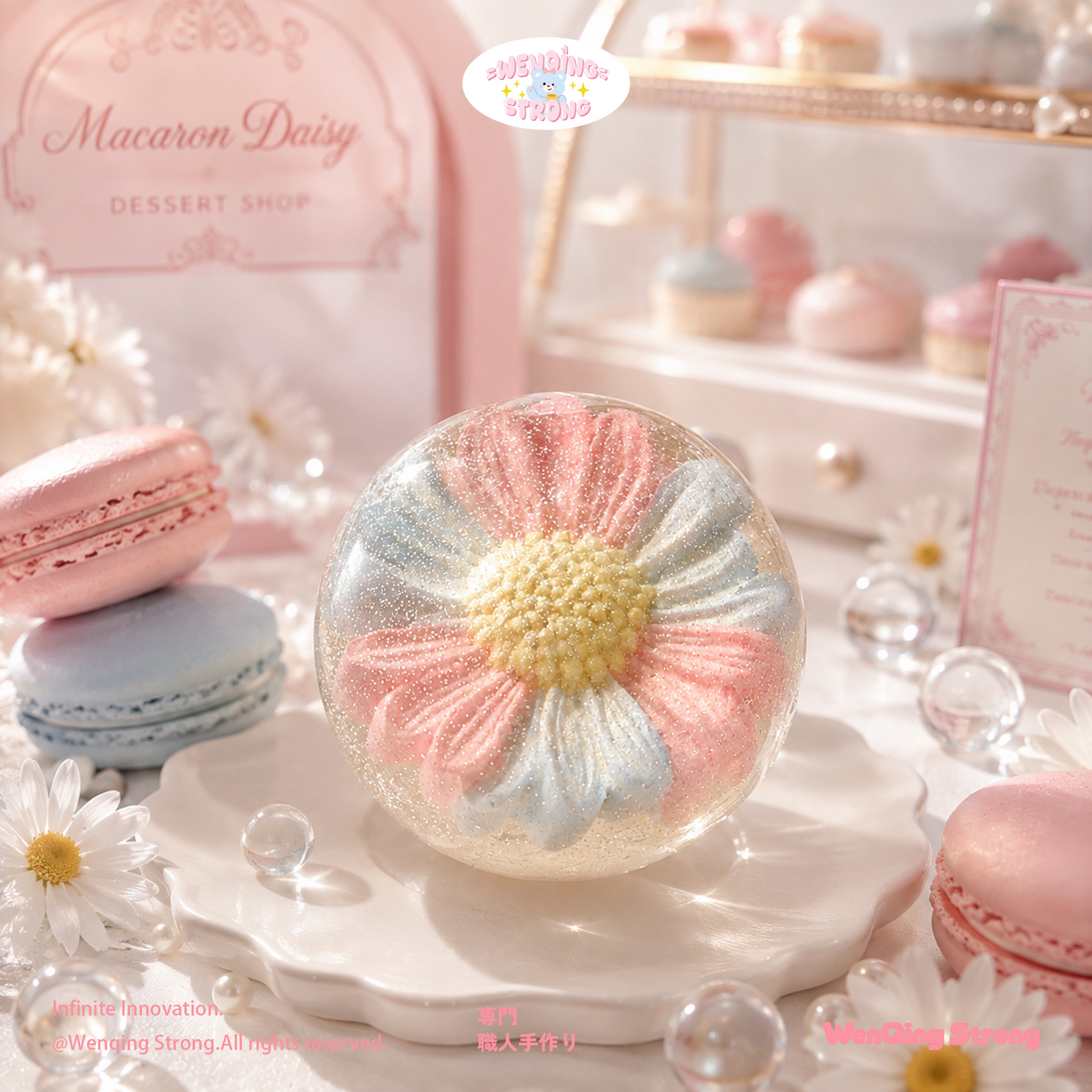 [Wenqing Strong]Dewy Daisy [No returns or exchanges once opened] Taba squishy -Blind Box