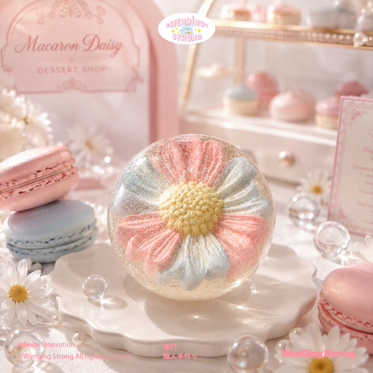 [Wenqing Strong]Dewy Daisy [No returns or exchanges once opened] Taba squishy -Blind Box