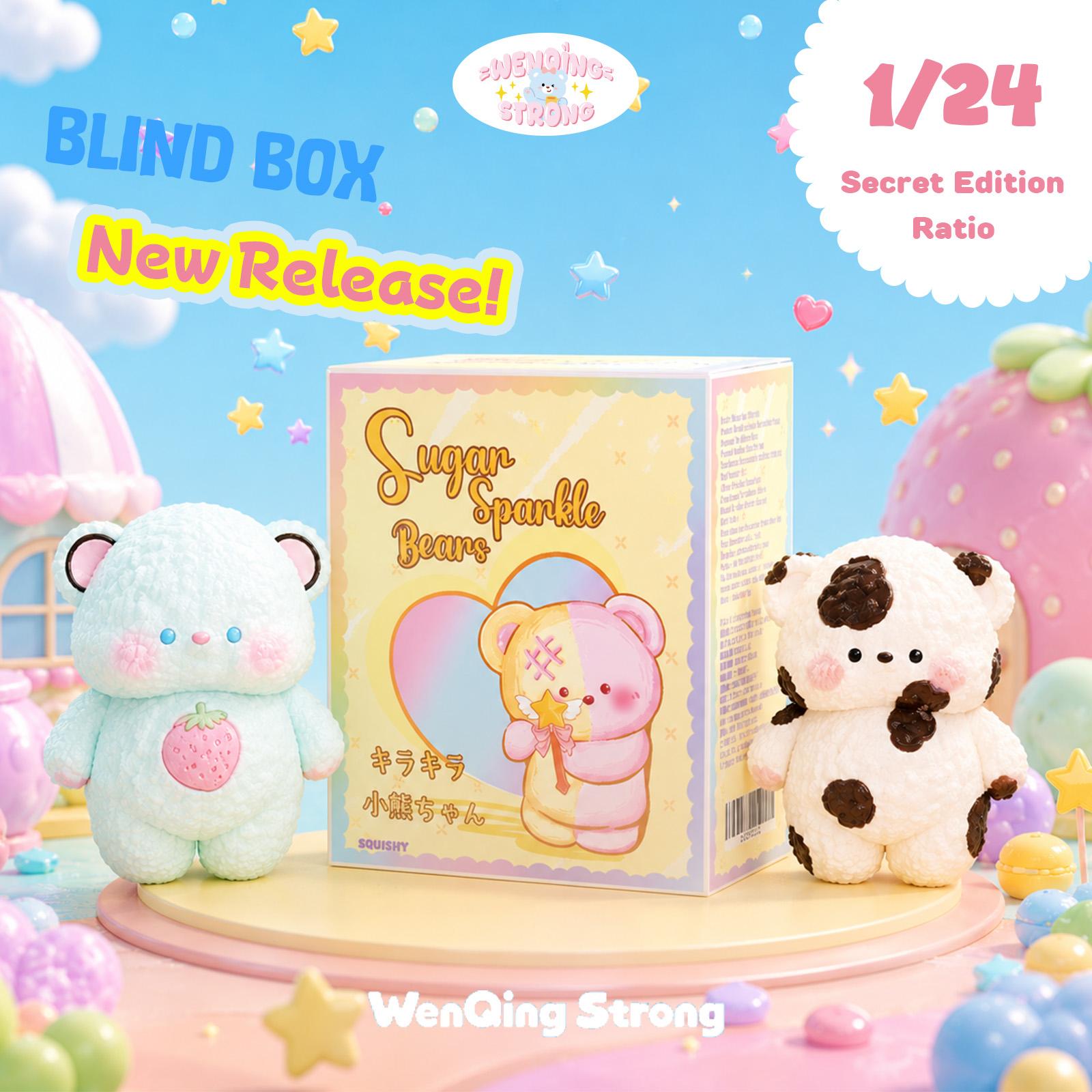 Sugar Sparkle Bears[No returns or exchangesonce opened] .taba squishy -blind boxes