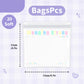 Wenqing Replacement Bags: 20 each of sizes 15x15，16×16, 17×17, and 19×19.