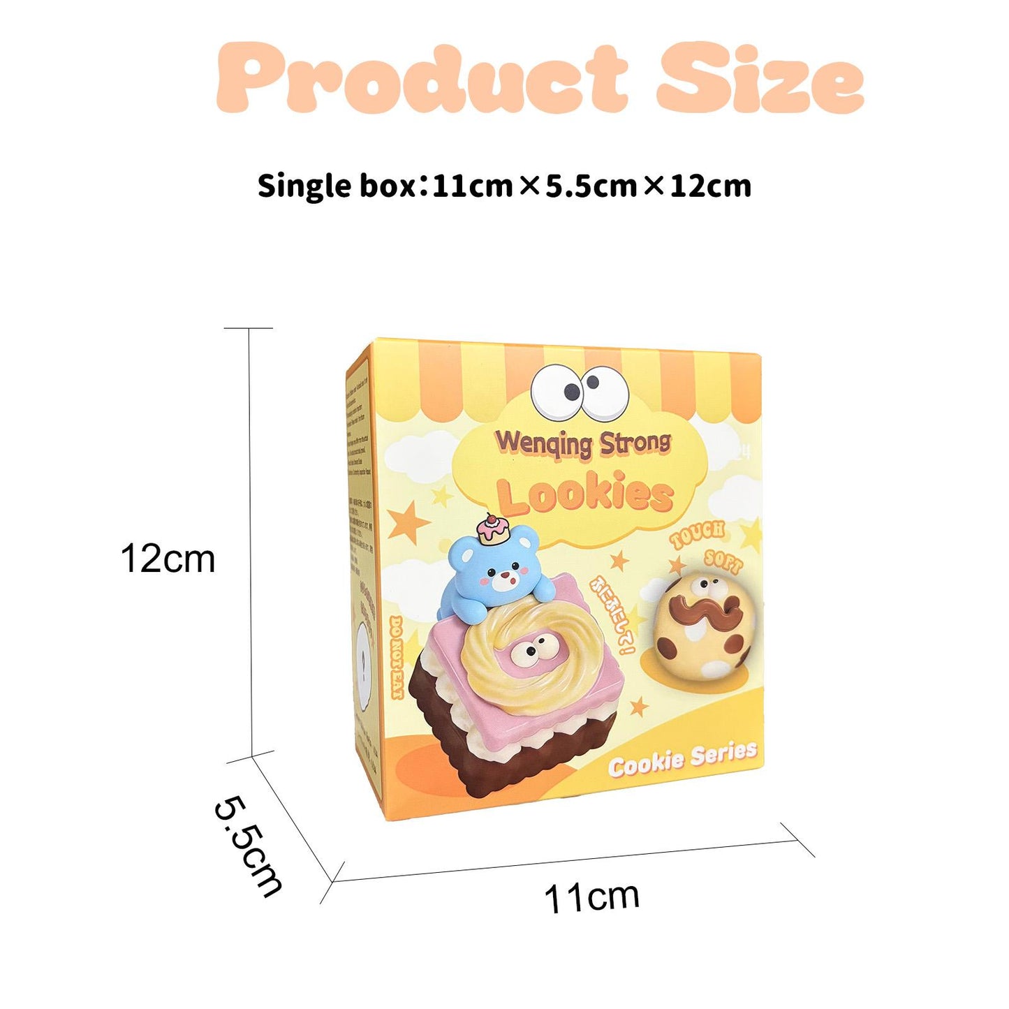 [WenQing Strong] - Lookies Series【No returns or exchanges since opened】.taba squishy -blind boxes