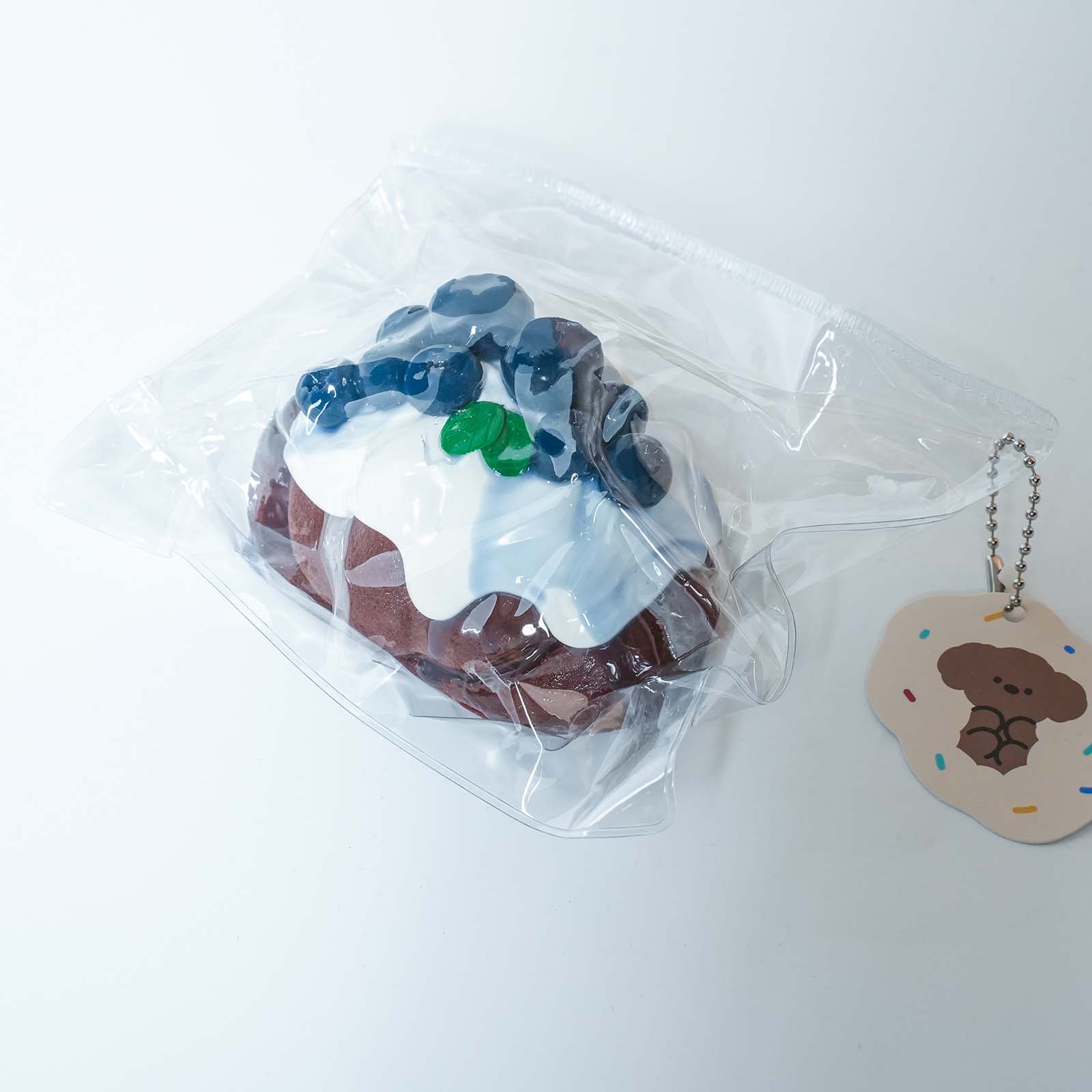 Blueberry Chocolate cake Taba Squishy