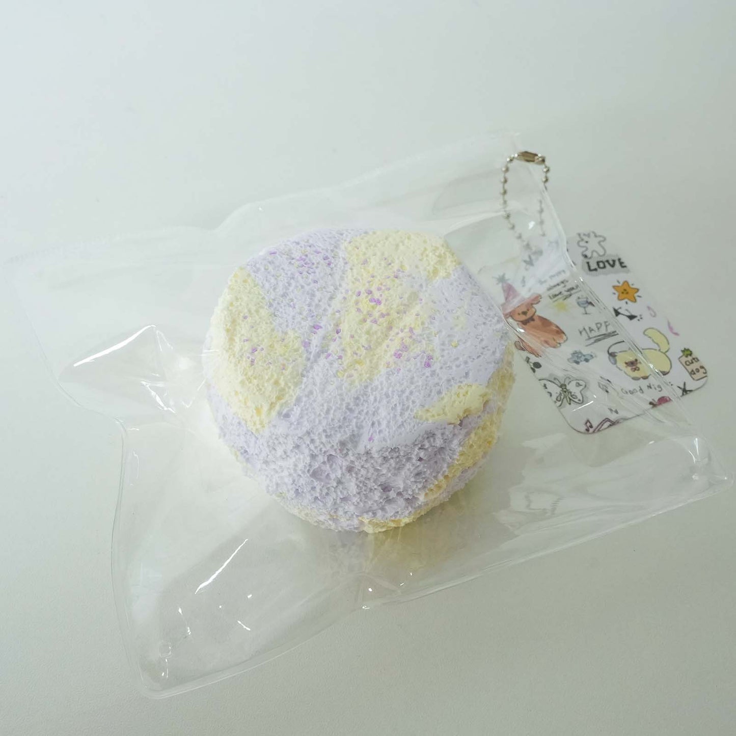 Grape round toast Taba Squishy