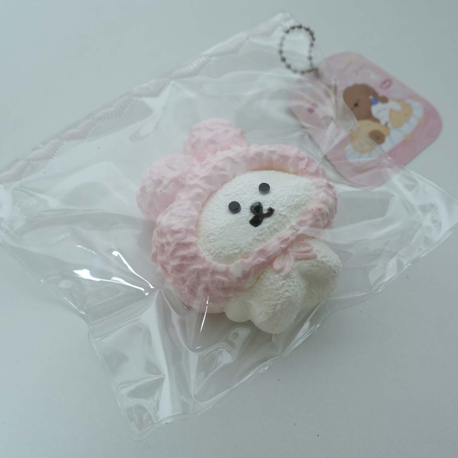 pink ear bear Taba Squishy