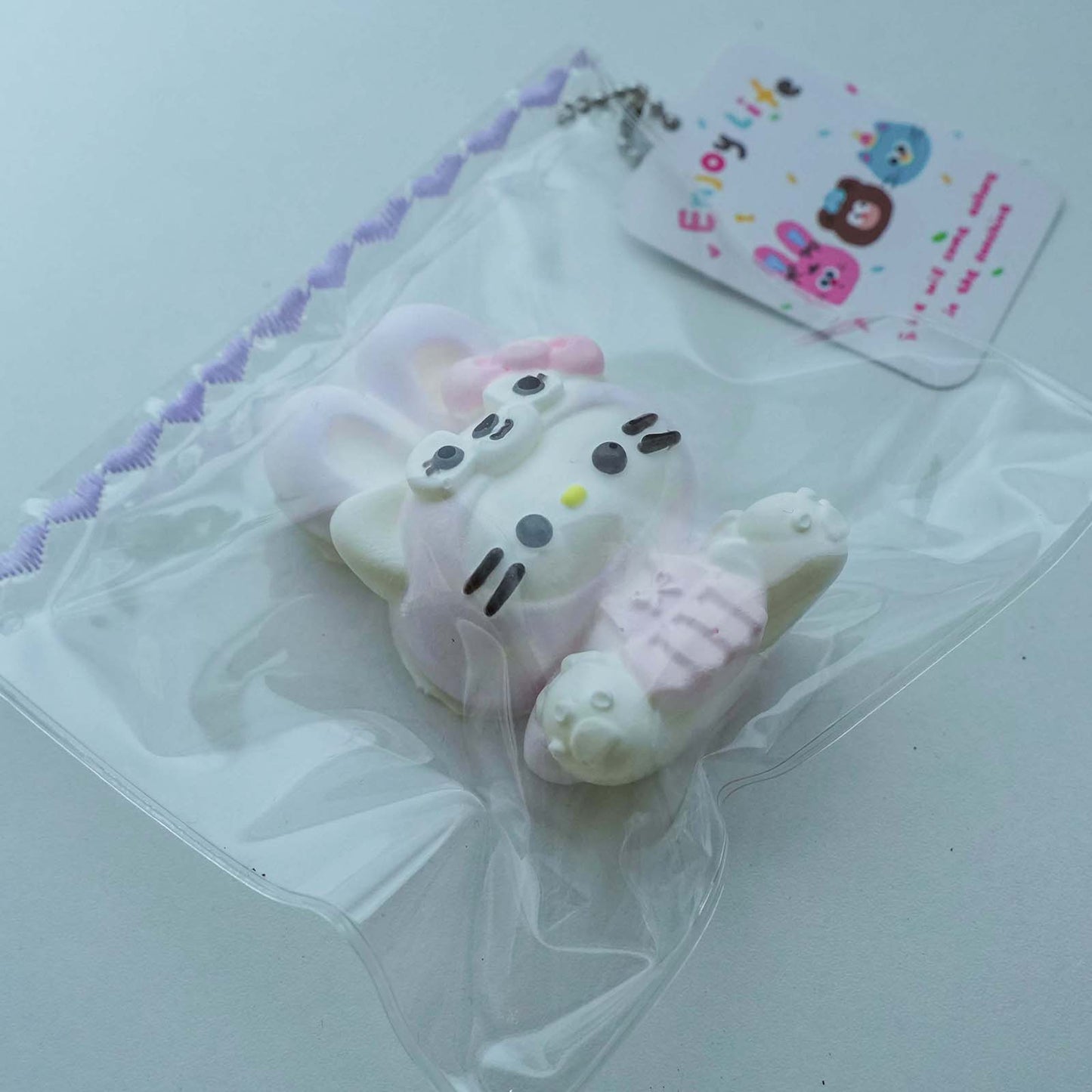 bunny ear kitty Taba Squishy