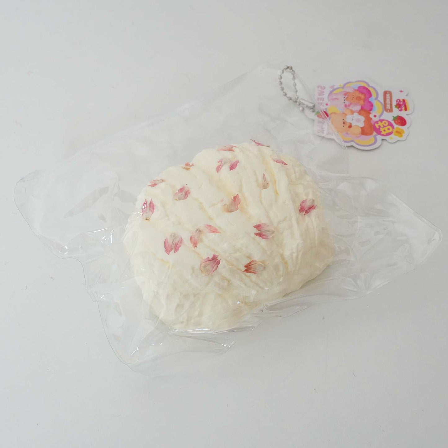 Flower Roll Cake Taba Squishy