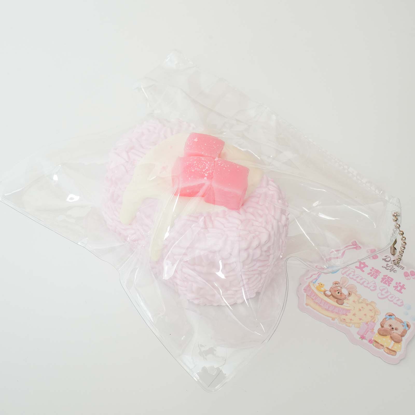 Peach Milk Shell Taba Squishy