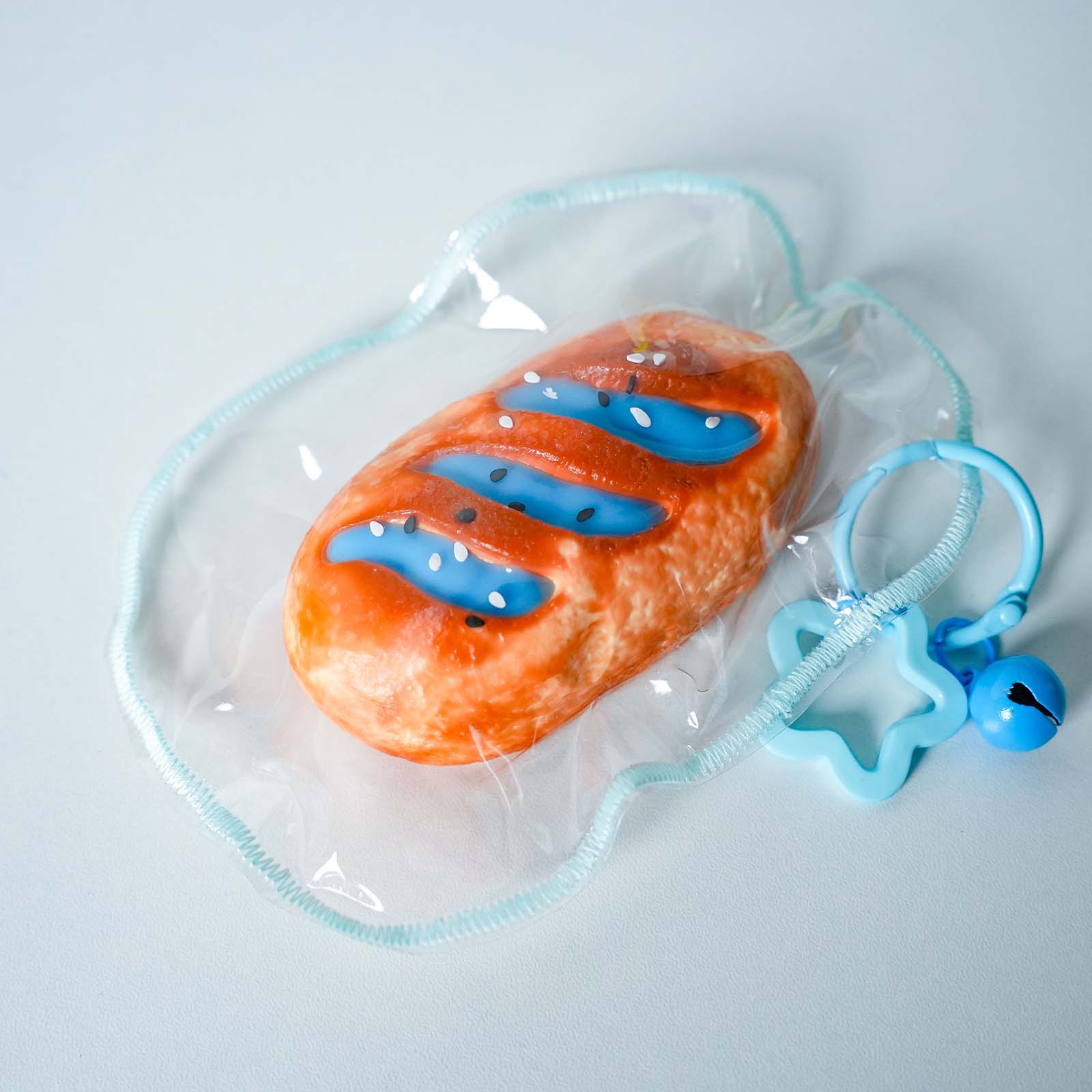 Blue Frosted Baguette Taba Squishy