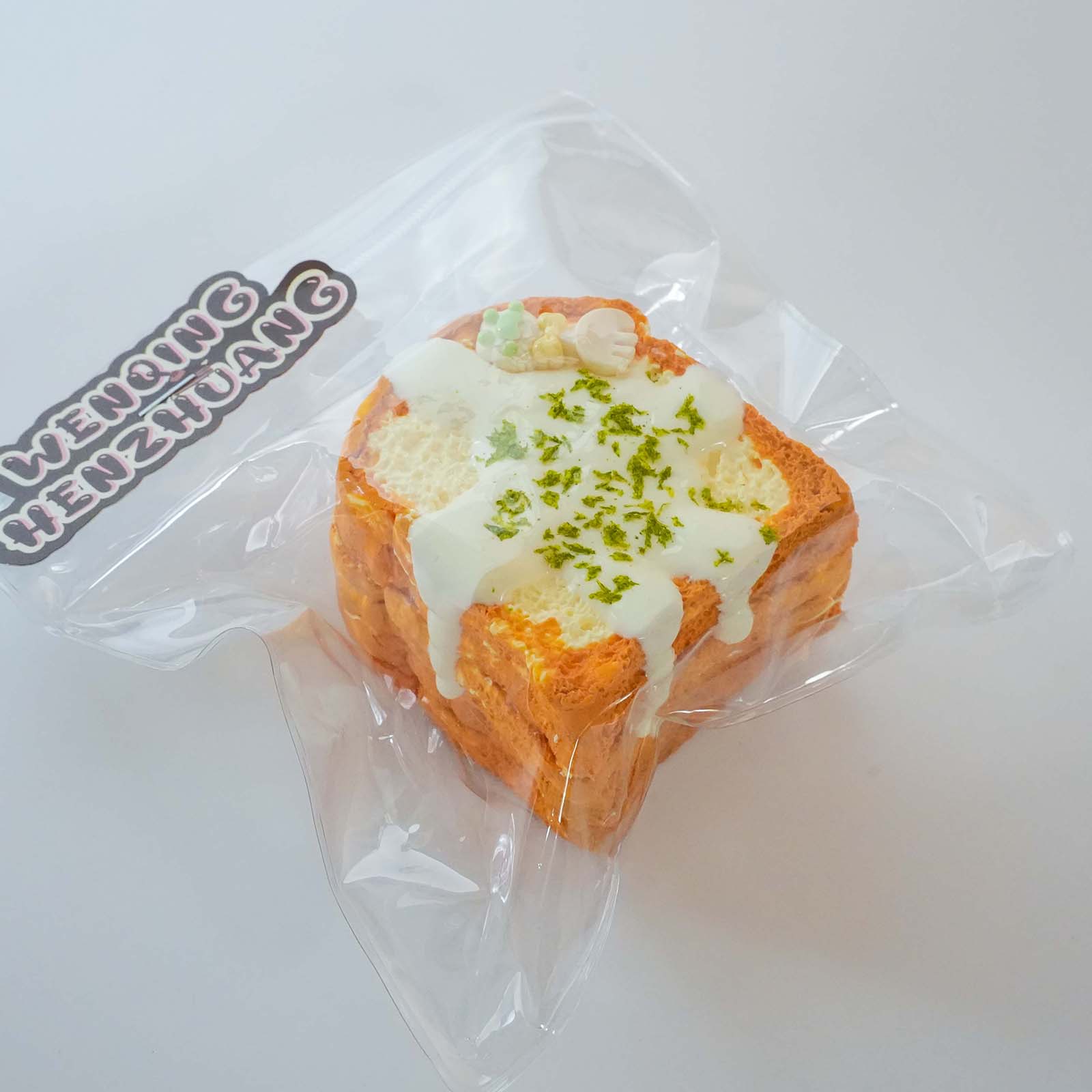 Drizzle Toast Taba Squishy