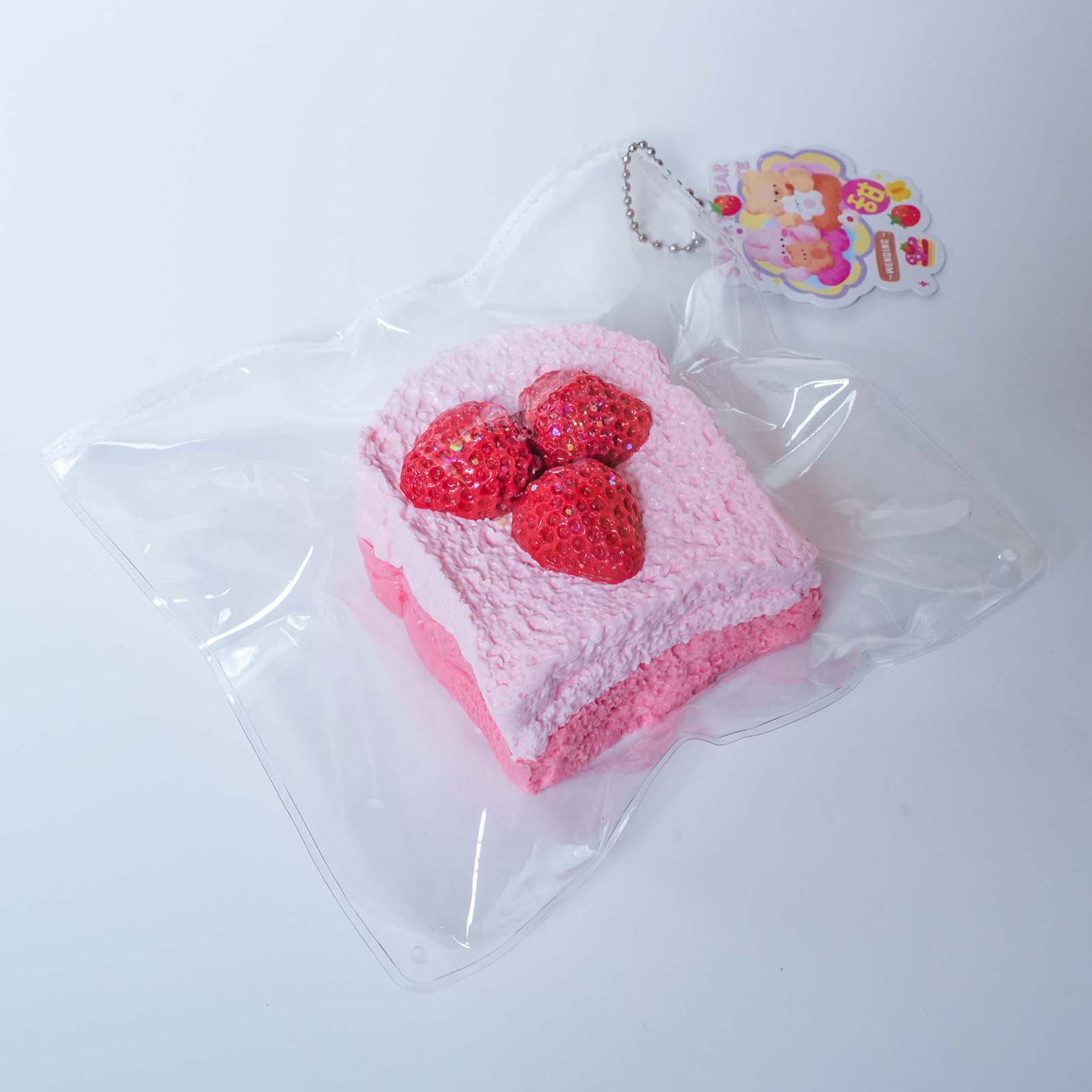 strawberry toast Taba Squishy