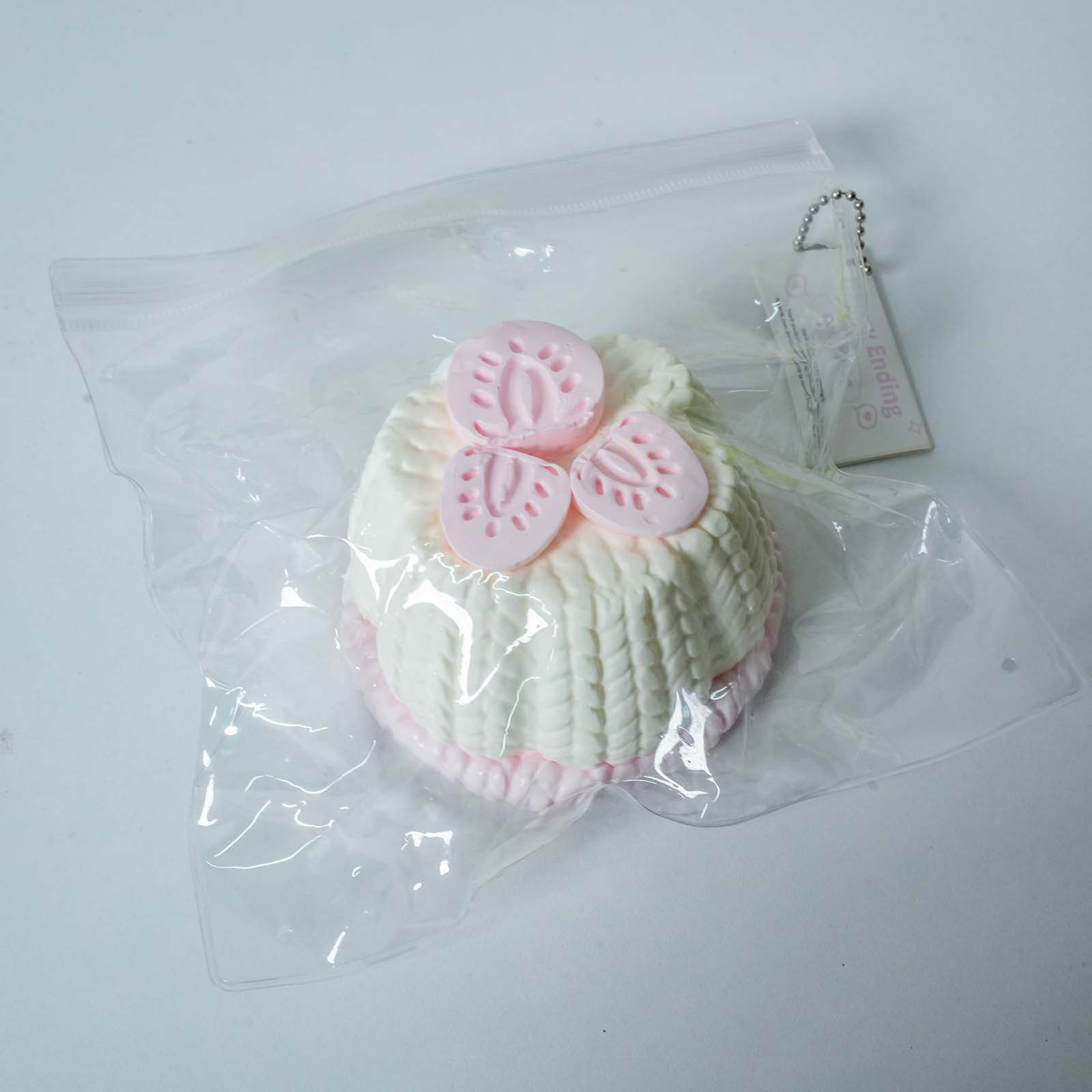 Strawberry Pudding Taba Squishy