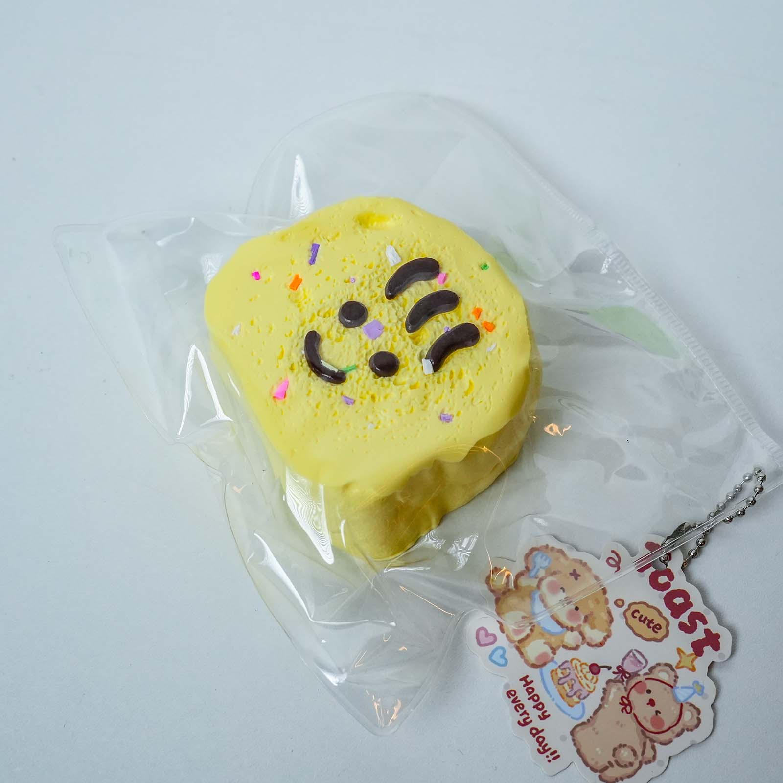 Smiling toast Taba Squishy