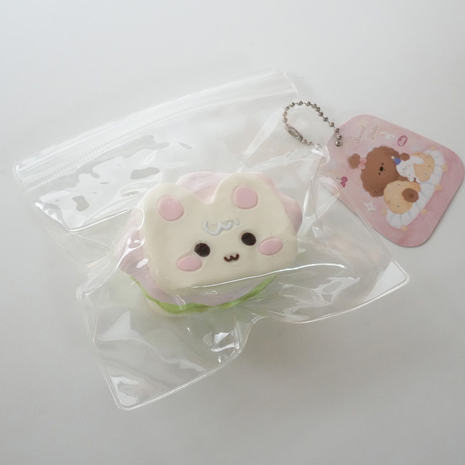 Bunny Burger Taba Squishy