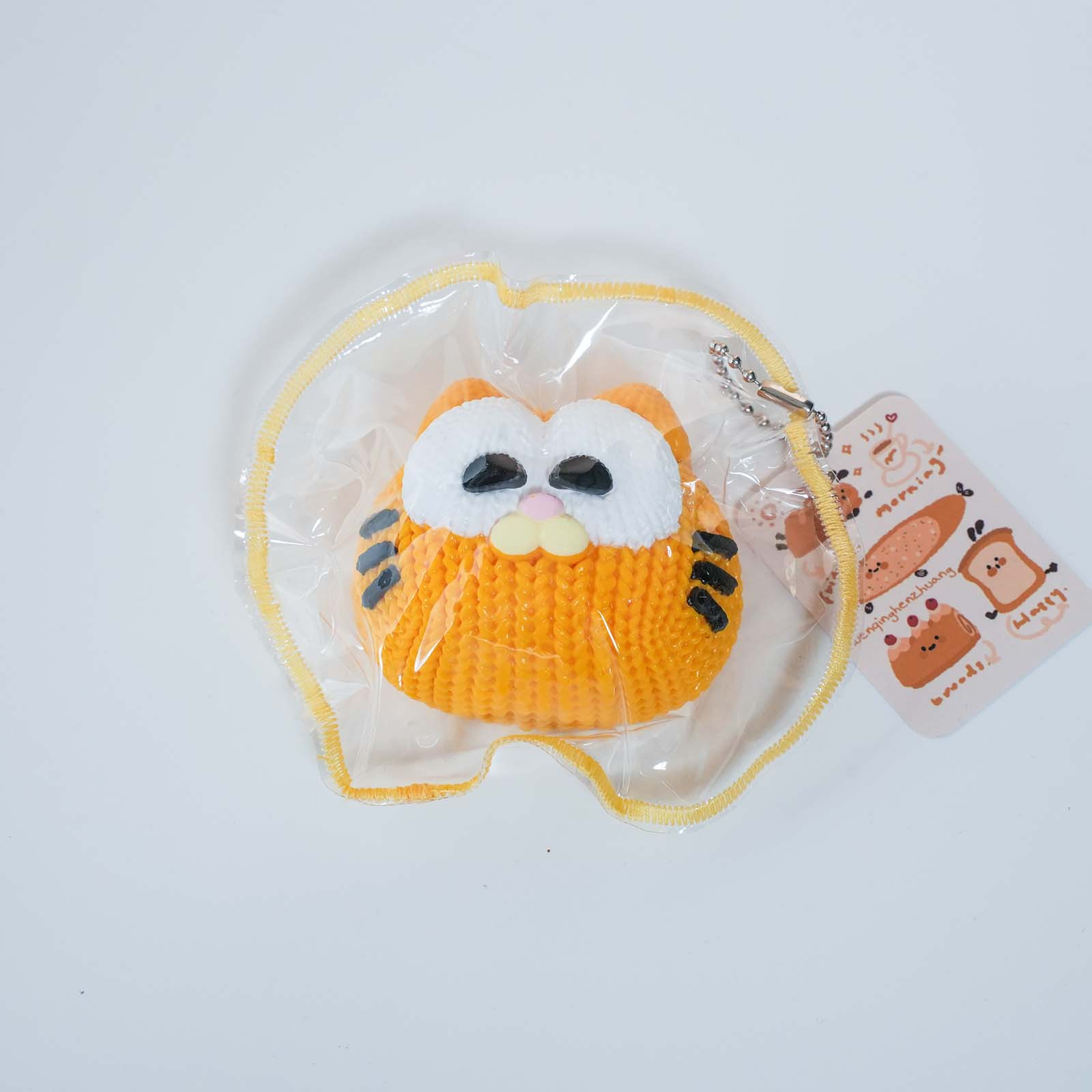 Orange cartoon cat Taba Squishy