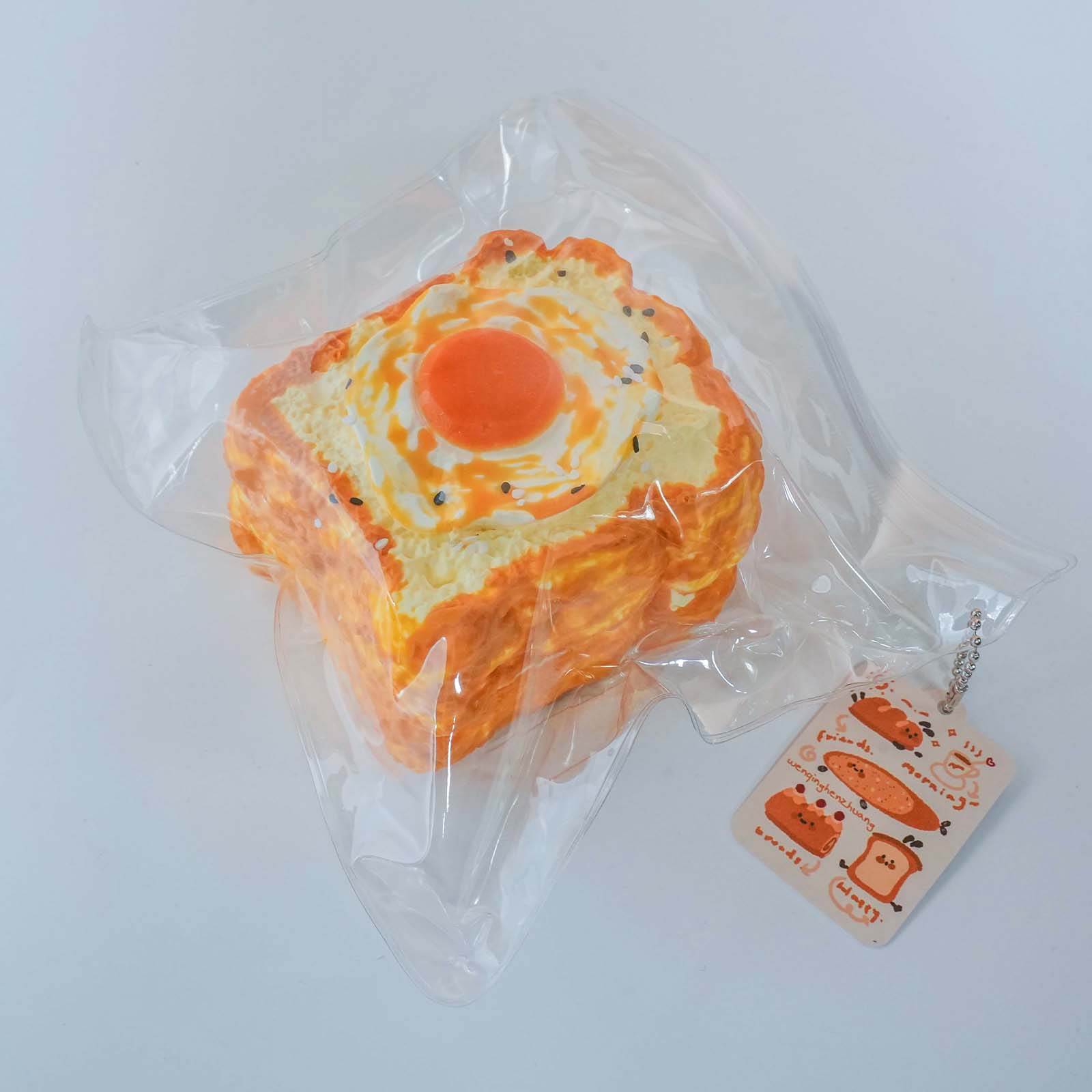Egg double toast Taba Squishy
