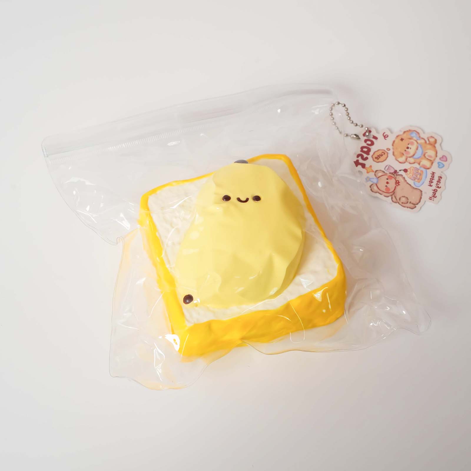 Smiling Banana Toast Taba Squishy