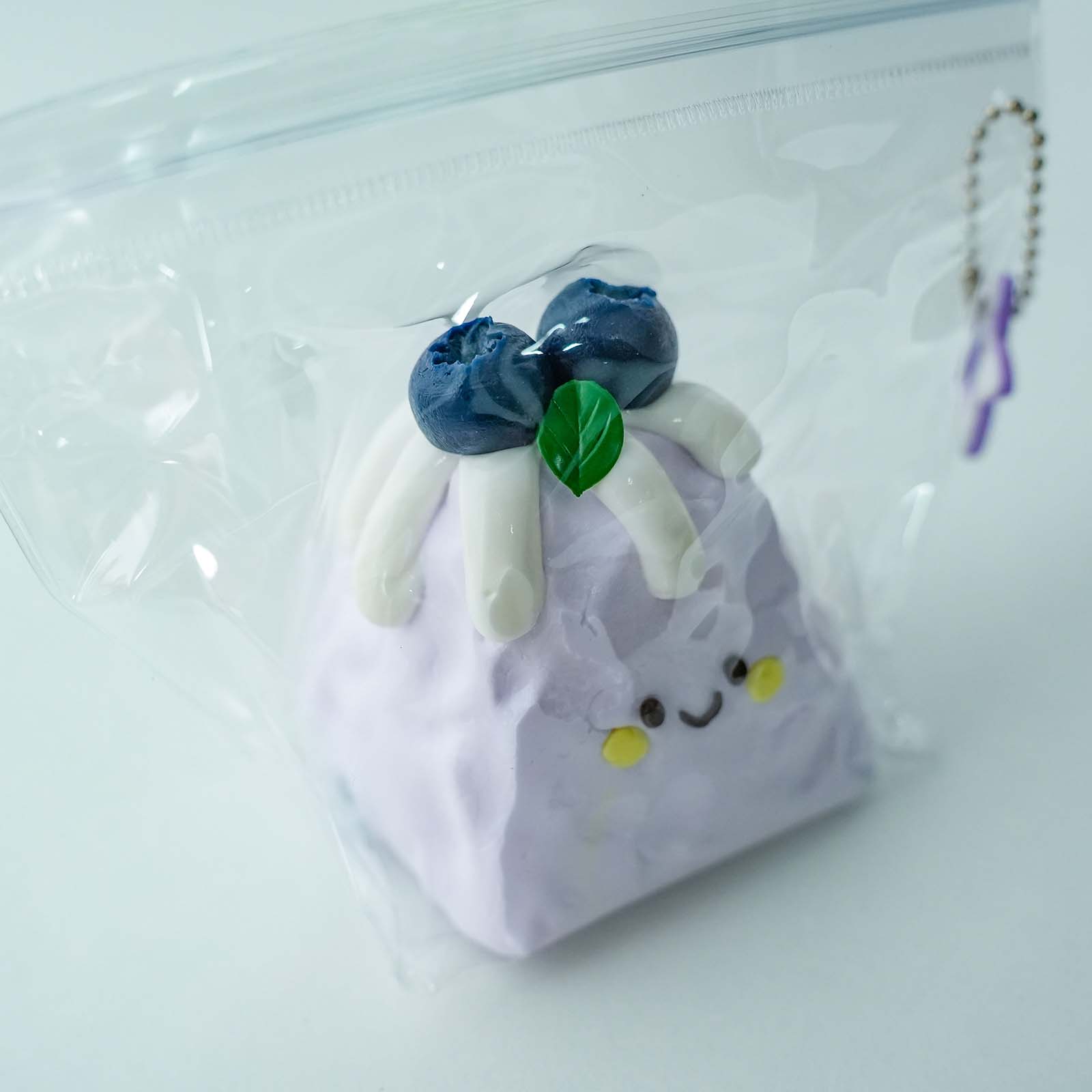 Smiling Eggplant baby Taba Squishy