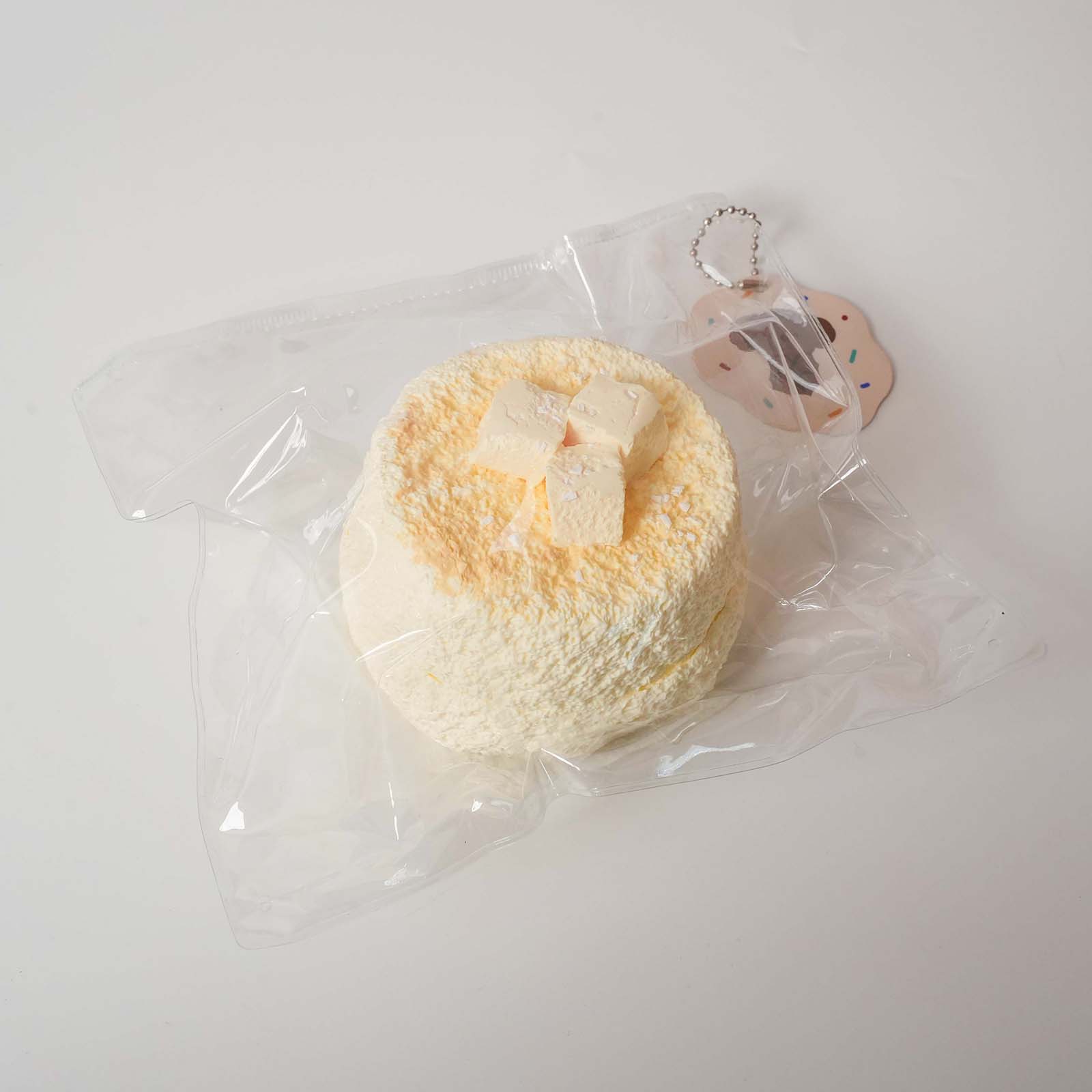Coconut Cube Toast Taba Squishy