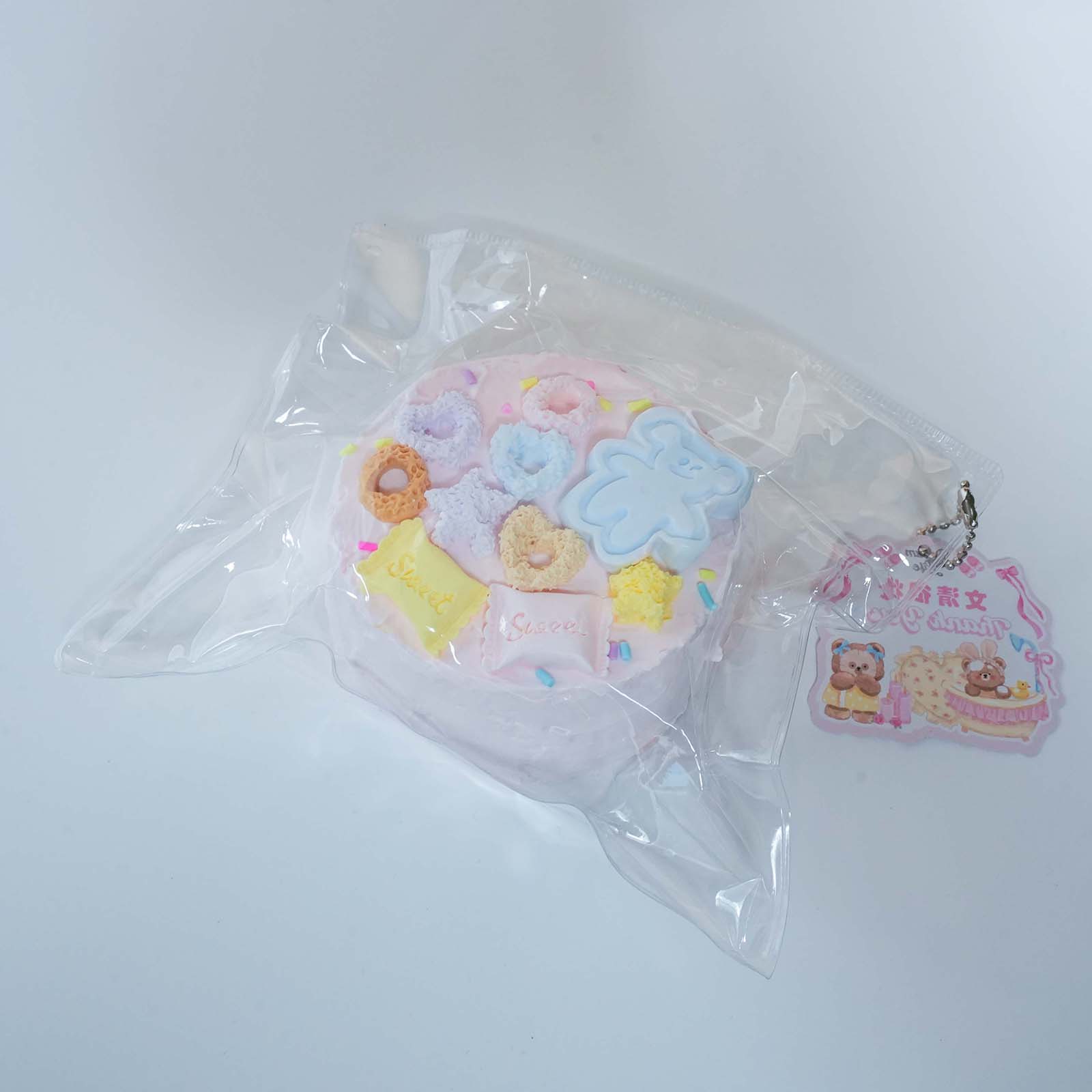 Pink Yogurt Bowlie Taba Squishy