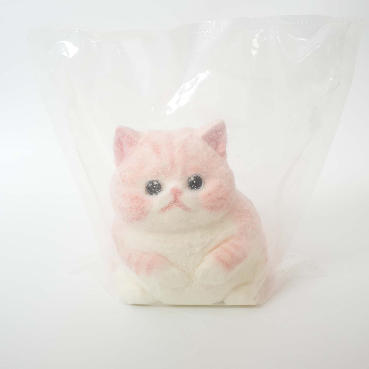 Giant Creamy Pink Cat Taba Squishy