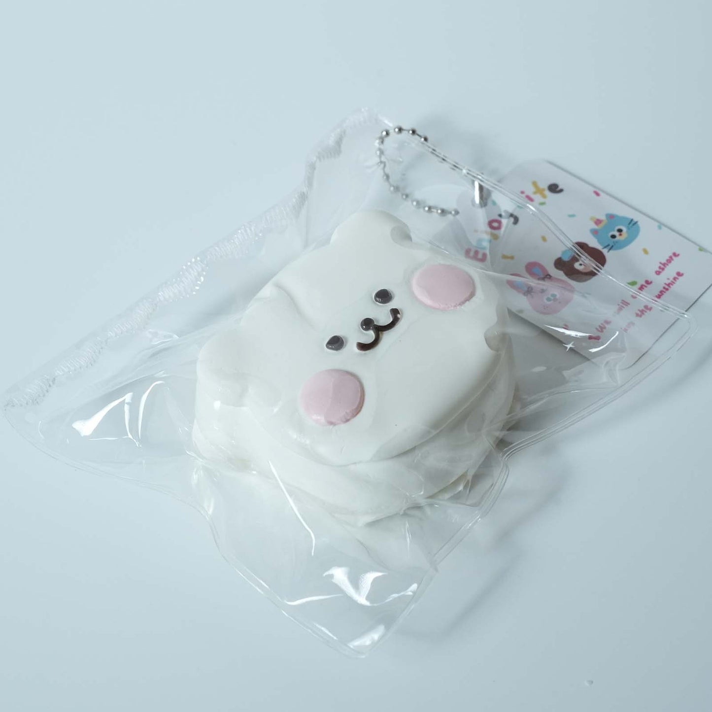 Naive white bear Taba Squishy