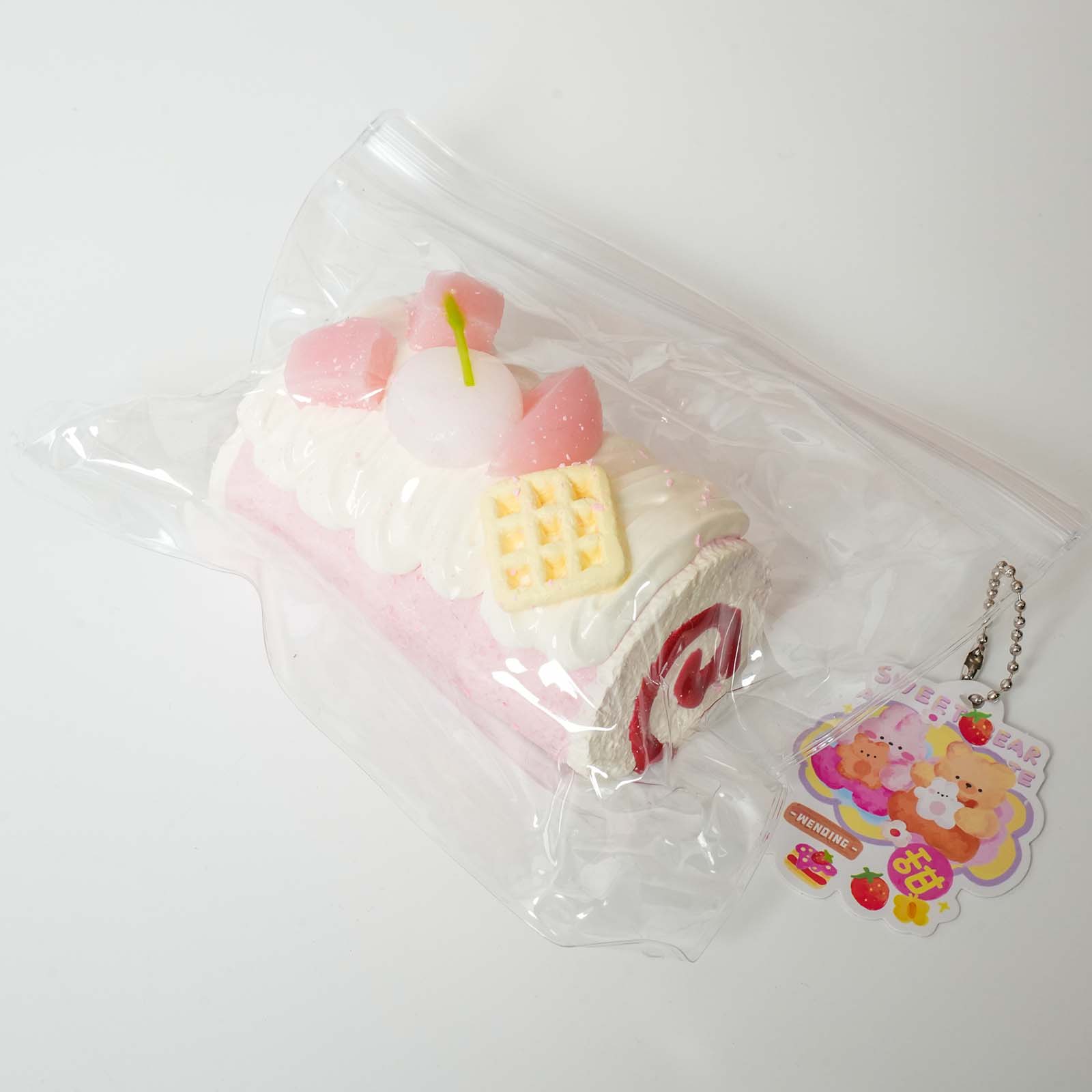 Peach Roll Taba Squishy