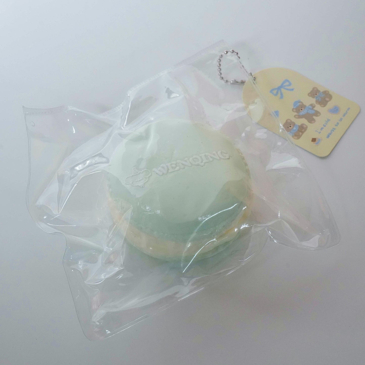Mint Macaron Taba Squishy