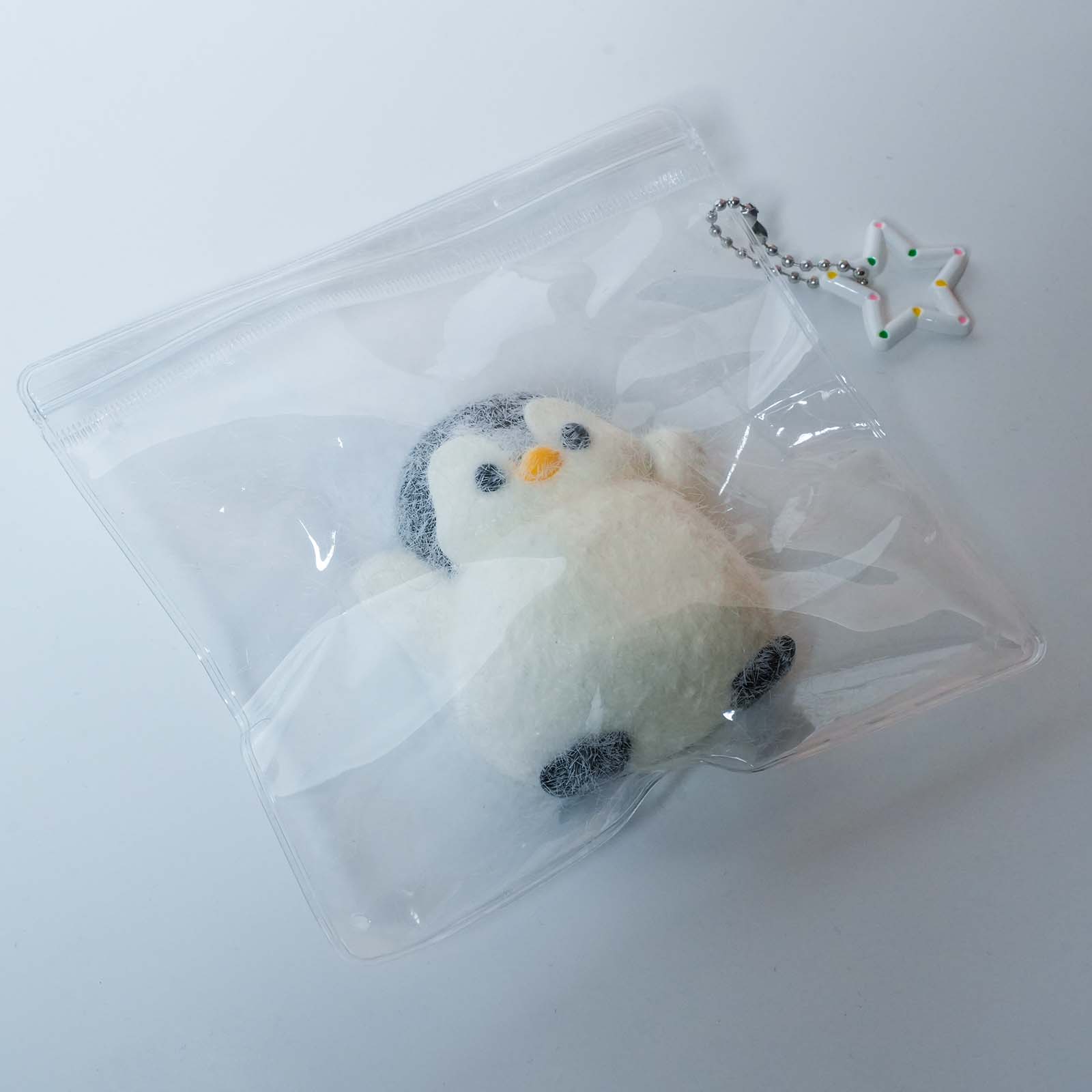 Fluffy Penguin Taba Squishy