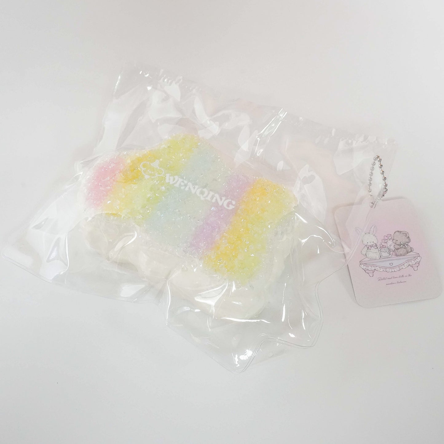 Rainbow Crushed Ice Taba Squishy